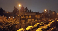 První sníh v Praze 2022