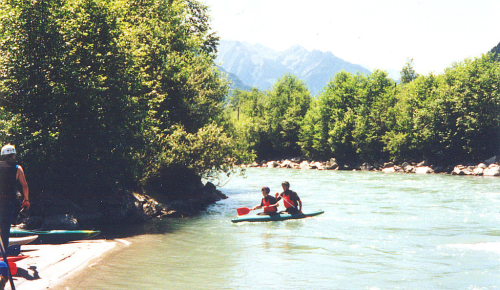 Salzach - trekkingová řeka