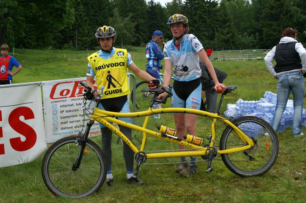 Cyklo Jizersk 50, tandem idie a nevidcho 