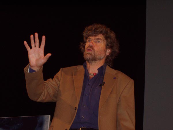 Reinhold Messner v Praze