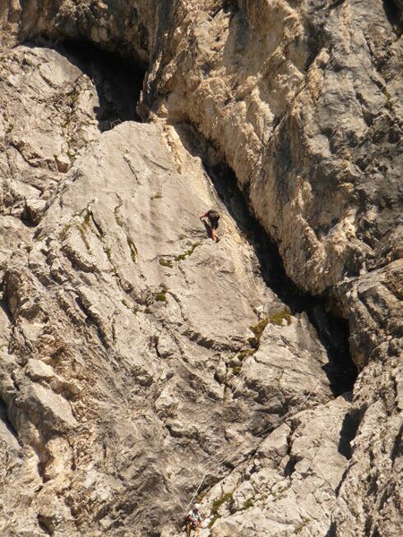 Adler Klettersteig na Karkopf Mieminger Kette