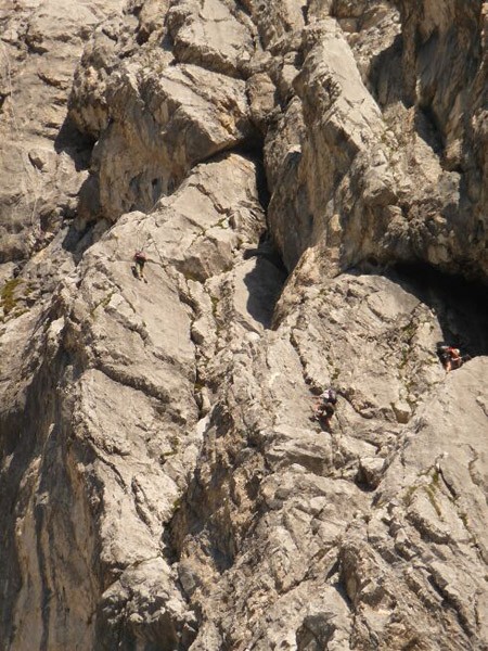 Adler Klettersteig na Karkopf Mieminger Kette