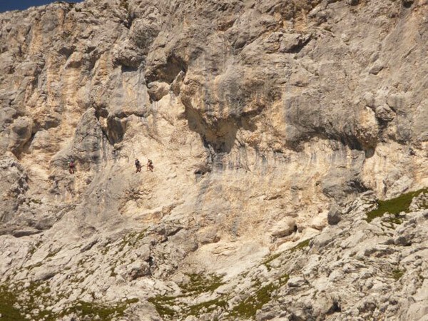 Adler Klettersteig na Karkopf Mieminger Kette