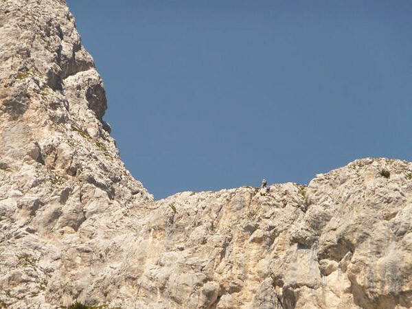 Adler Klettersteig na Karkopf Mieminger Kette