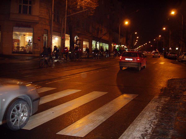 Praha, cyklojzda 19. ledna 2006