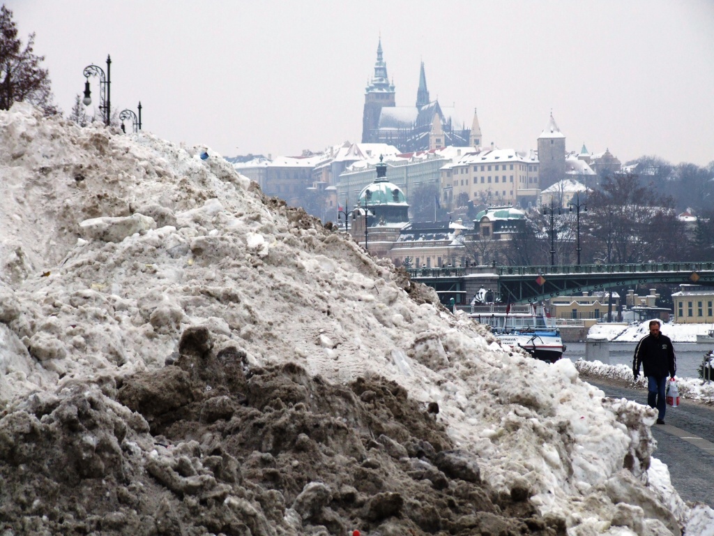 Praha, cyklostezka z centra k Rokytce - Horydoly.cz 