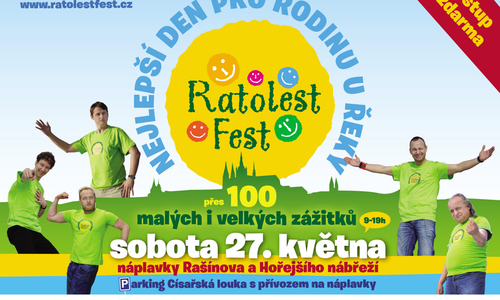 Ratolest Fest bude nejlepší den pro rodinu u řeky