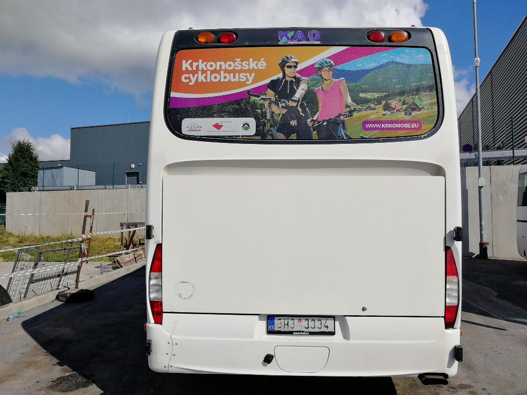 Bus touristique avec transfert à vélo dans les Monts des Géants – Horydoly.cz