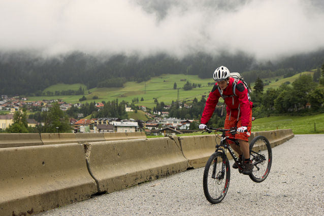Bikepark Tirol v Matrei pod Europabrücke 