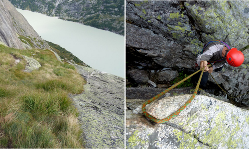 Septumania 6a+ ve švýcarské žule Septumania 6a+ ve švýcarské žule