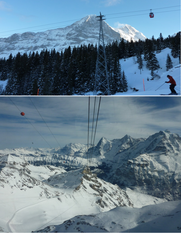 Jungfrau - letní vzpomínka na zimu