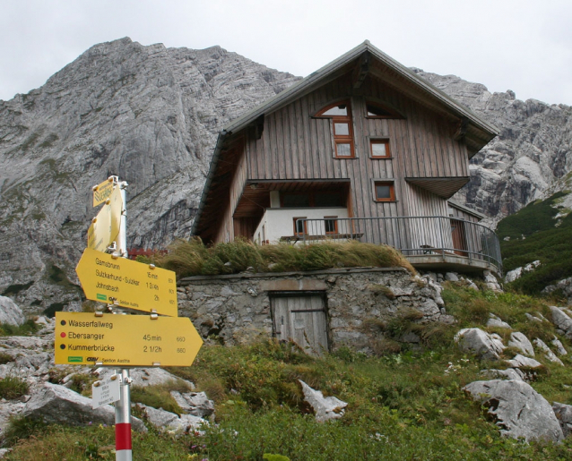 Zdatný chodec a rychlý horolezec přejde Gesäuse