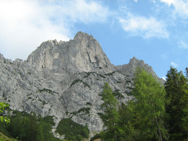 Lákavá čtyřka Viererspitze v Karwendelu