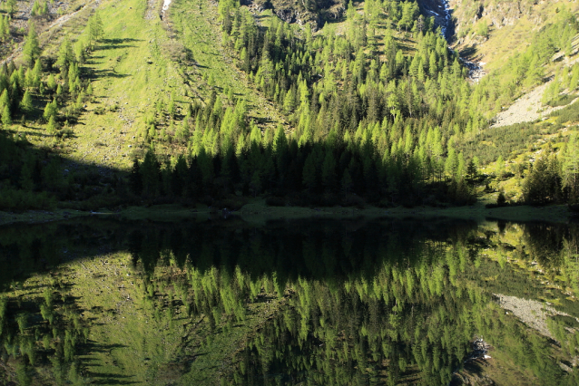 Schödersee, dem einzigen  periodischen See im Nationalpark Hohe Tauern