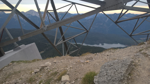Zugspitze: nejvýš v Německu