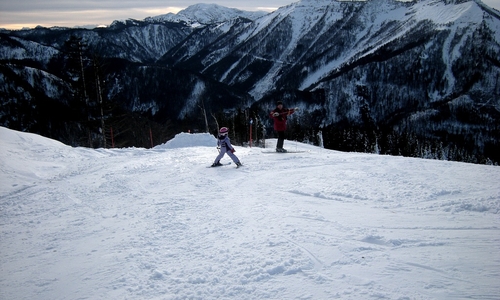 Skialpinistická oblast s nejnižšími teplotami ve střední Evropě a hned za humny