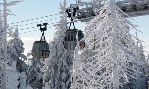Na Černé hoře se zabil lyžař o strom