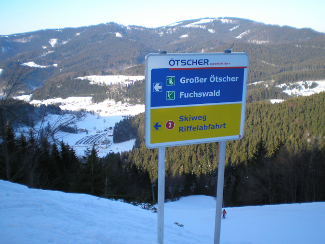 Dolní Rakousko na sněhu