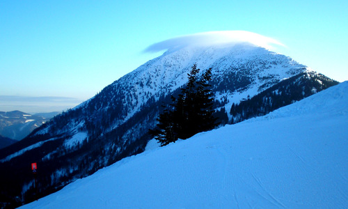 Skialpinistická oblast s nejnižšími teplotami ve střední Evropě a hned za humny