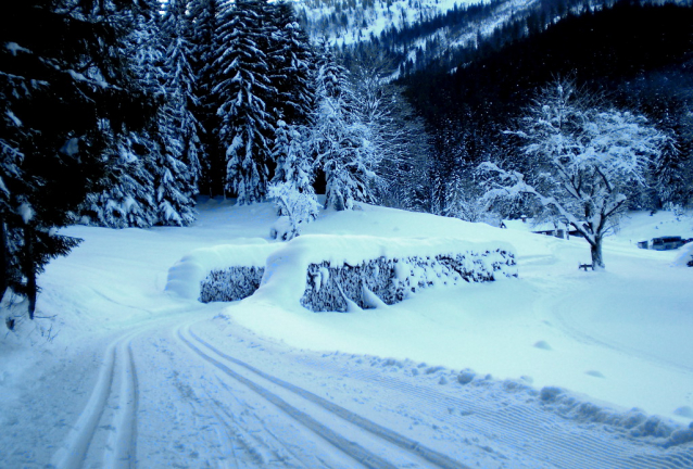 Dolní Rakousko na sněhu