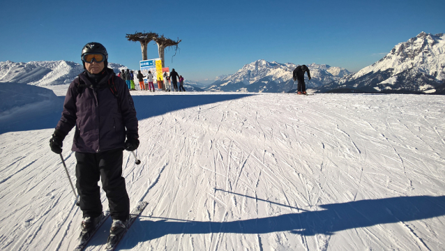 Hochkönig je ideální lyžařská oblast pro děti