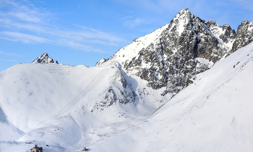 Maďarské horolezce vzala lavina z Lomnického štítu