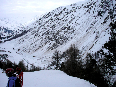 Šest skialpinistů zahynulo nad Söldenem