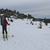 Na skialpech přes Sněžné jámy na Petrovku