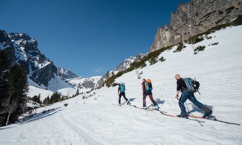 Na skialpech přes slovenské hory