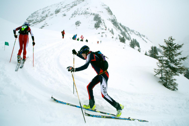 Junior Dominik Sádlo skončil čtvrtý ve skialpinistickém Světovém poháru 