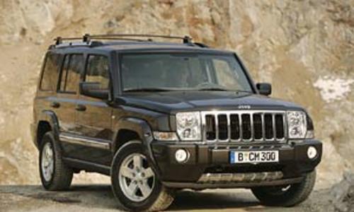 Drahé auto na cesty Jeep Commander