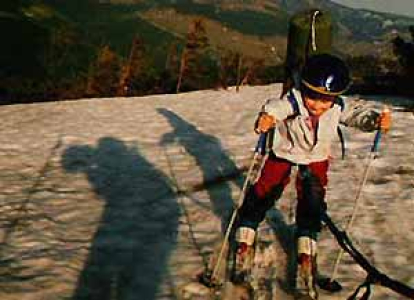 Májové Krkonoše na skialpech