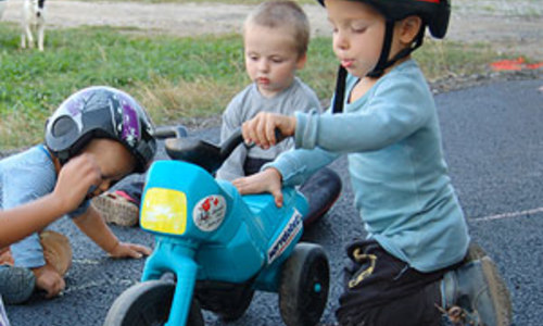 Sjezd na odrážedle volným stylem Sjezd na odrážedle volným stylem