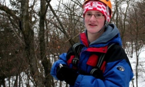 Zasněžená Dešťovka v Praze Zasněžená Dešťovka v Praze