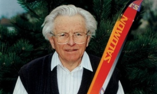 Vynálezce bezpečnostního vázání Georges Salomon Vynálezce bezpečnostního vázání Georges Salomon