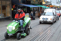 Přes Švédsko na zahradním traktoru