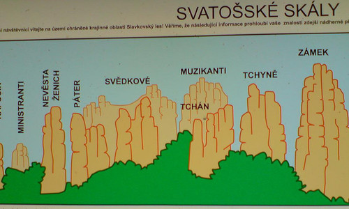 Svatošské skály pro horolezce Svatošské skály pro horolezce