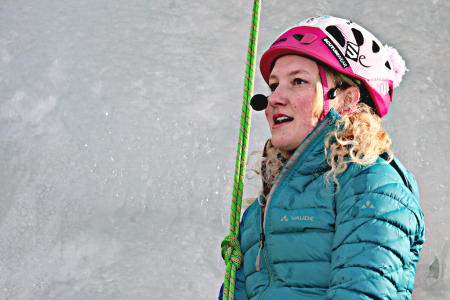 Loužecká ukořistila v Rusku 3. místo v ledovém lezení