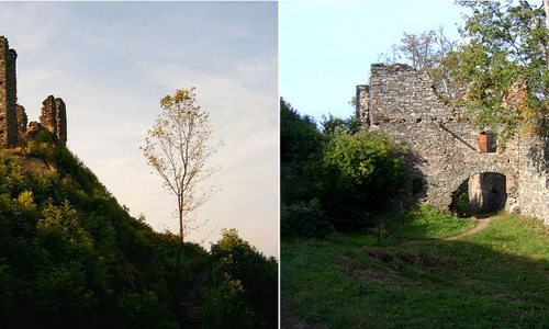 Andělská hora, významný hrad u Karlových Var