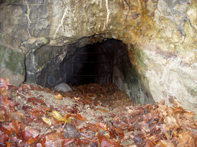 Podzemí v bývalém vojenském prostoru Ralsko