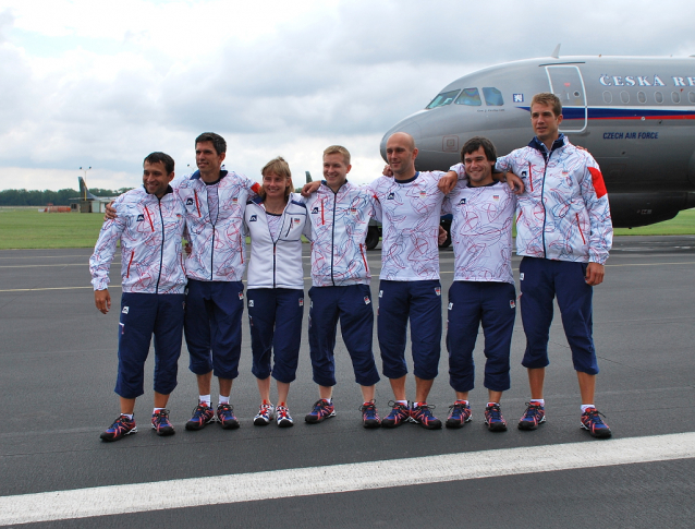První část české výpravy olympioniků už je v Londýně