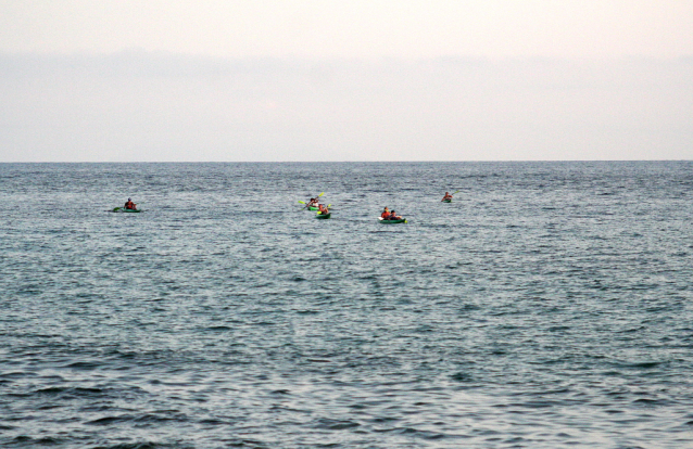 Elba - plujeme na mořském kajaku okolo ostrova