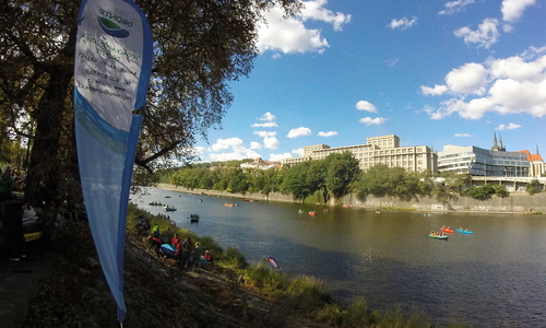 VIDEO Punts scout race in Prague