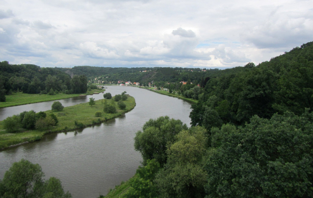 Spring Comes to the Vltava (Moldau River)