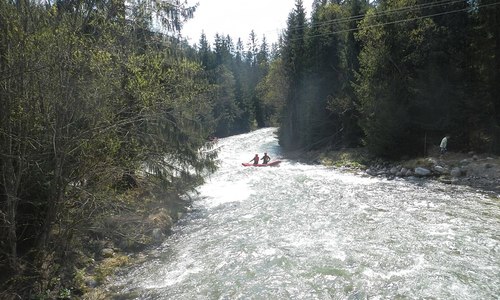 Rafterka sa utopila na Belé Rafterka sa utopila na Belé