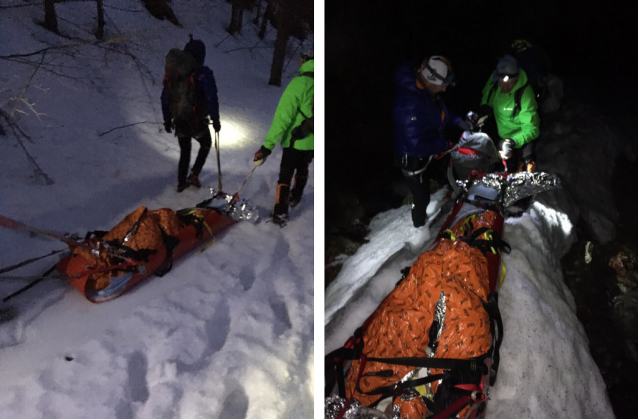 Turista spadl na ledu pod Borišovem a zabil se