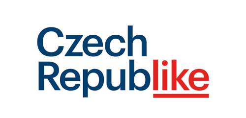 Destinační logo Czech Republike.