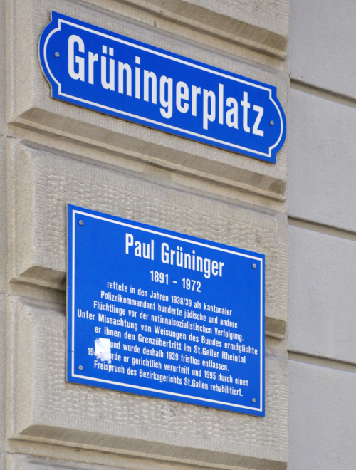 St.Gallen, Grüningerplatz.