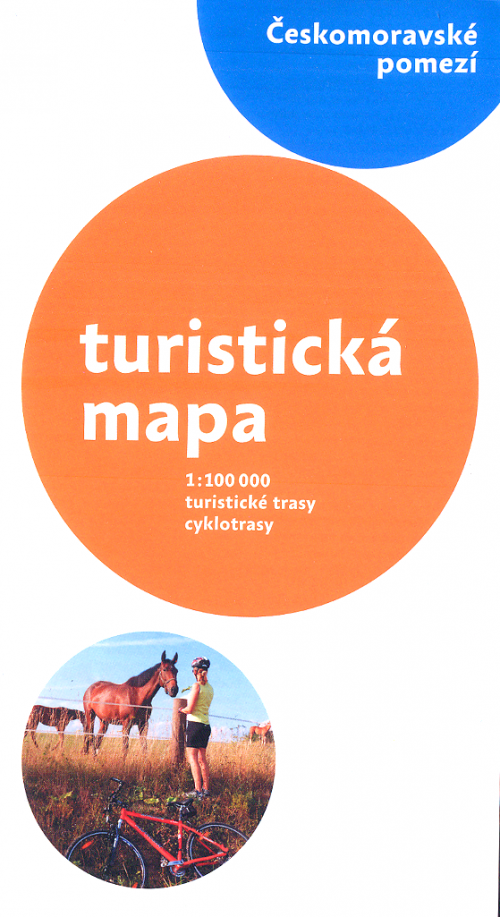 Českomoravská vysočina. Turistická mapa 1:100 000.