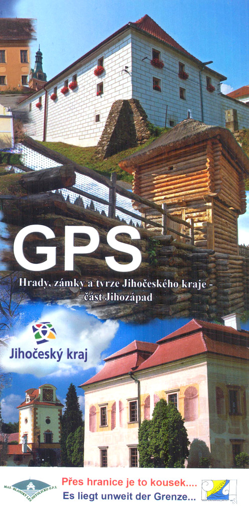 GPS Hrady zámky a tvrze Jihočeského kraje.